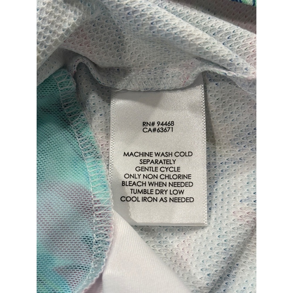 2 pc Kerisma Stella Parker Small Skort & top Womens Teal Floral Activewear - Picture 7 of 14